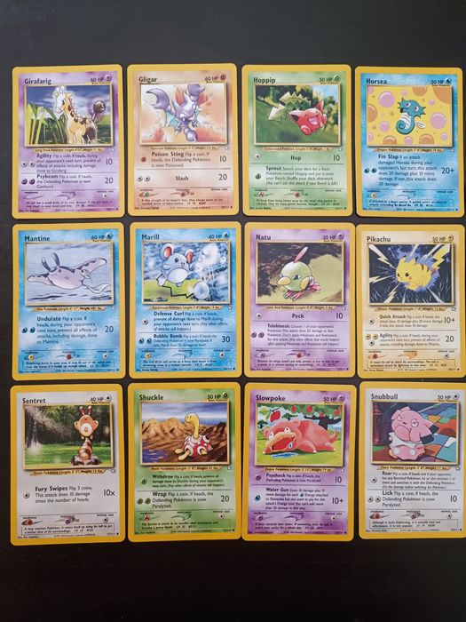 Cartas Pokémon neo