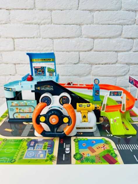 трек парковка машинки завивисті траси