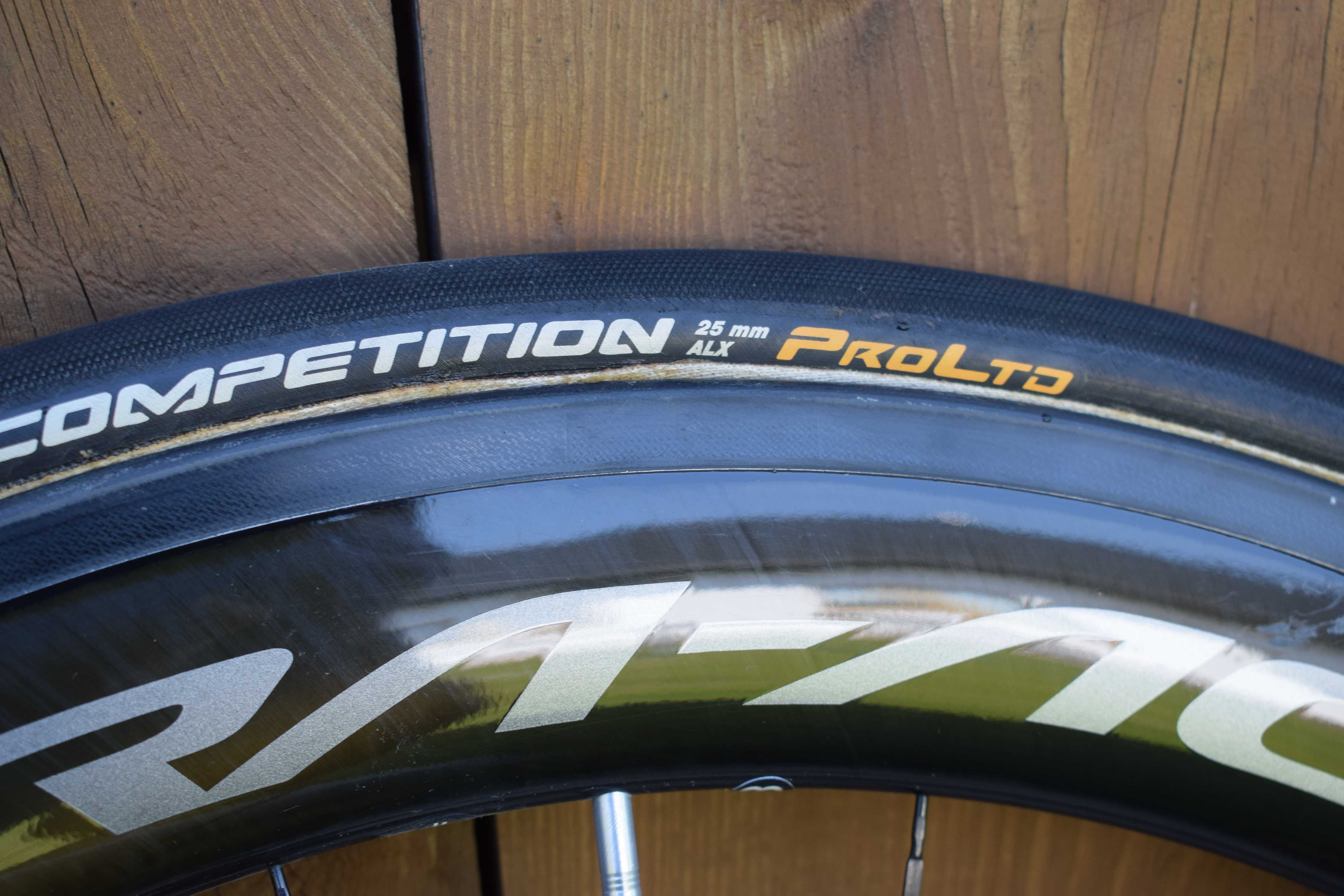 Koła Shimano Dura-Ace WH-R9100 C60 Szytka Continental ProLTd 25mm