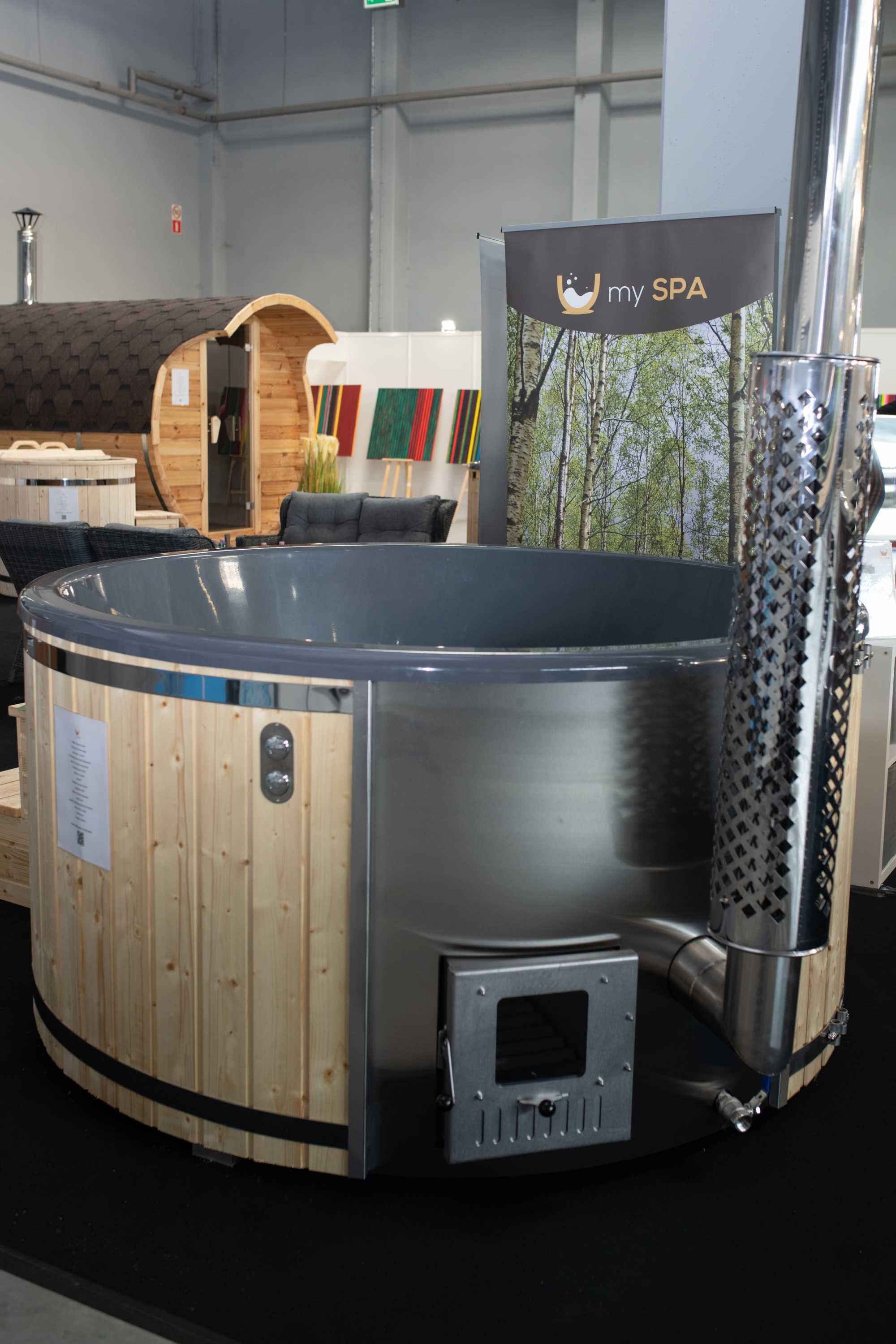 Balia Ogrodowa Jacuzzi Bania Hot Tub Gorąca Beczka