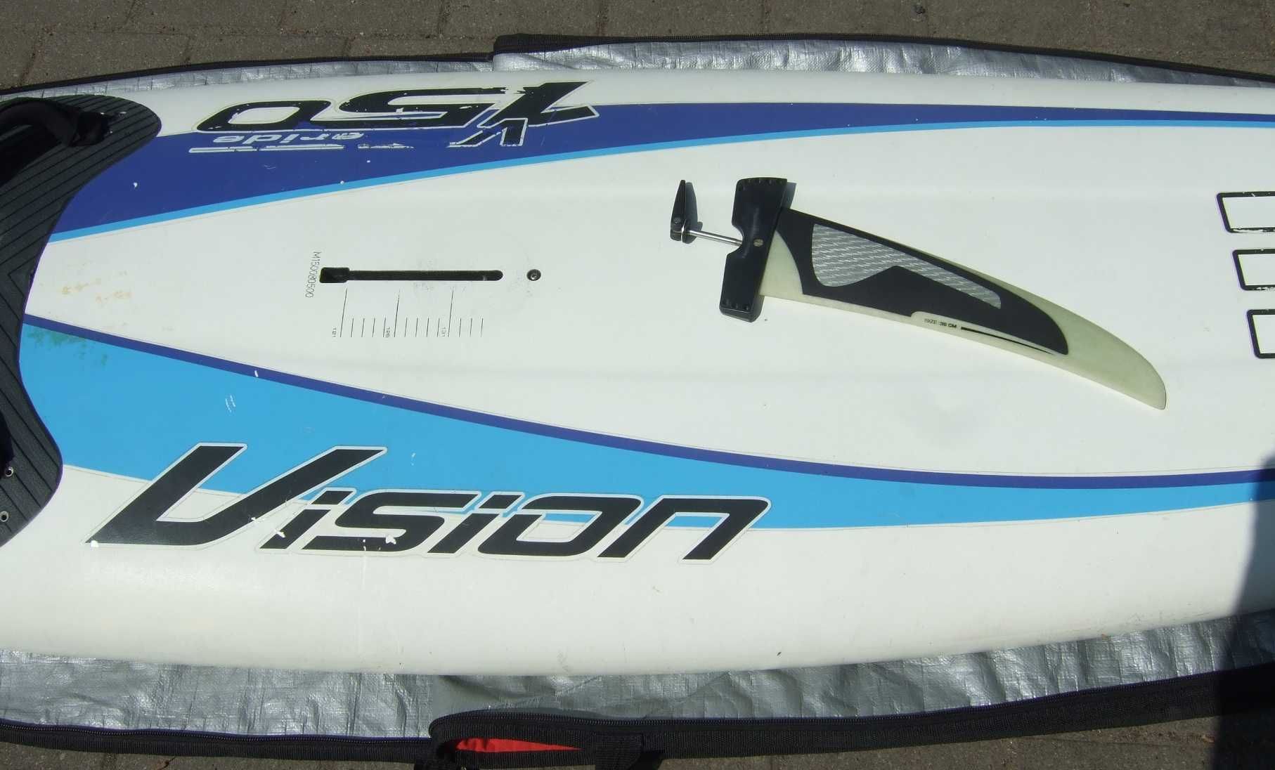 deska AXEL 280 i Mistral Vision - 150L windsurfing