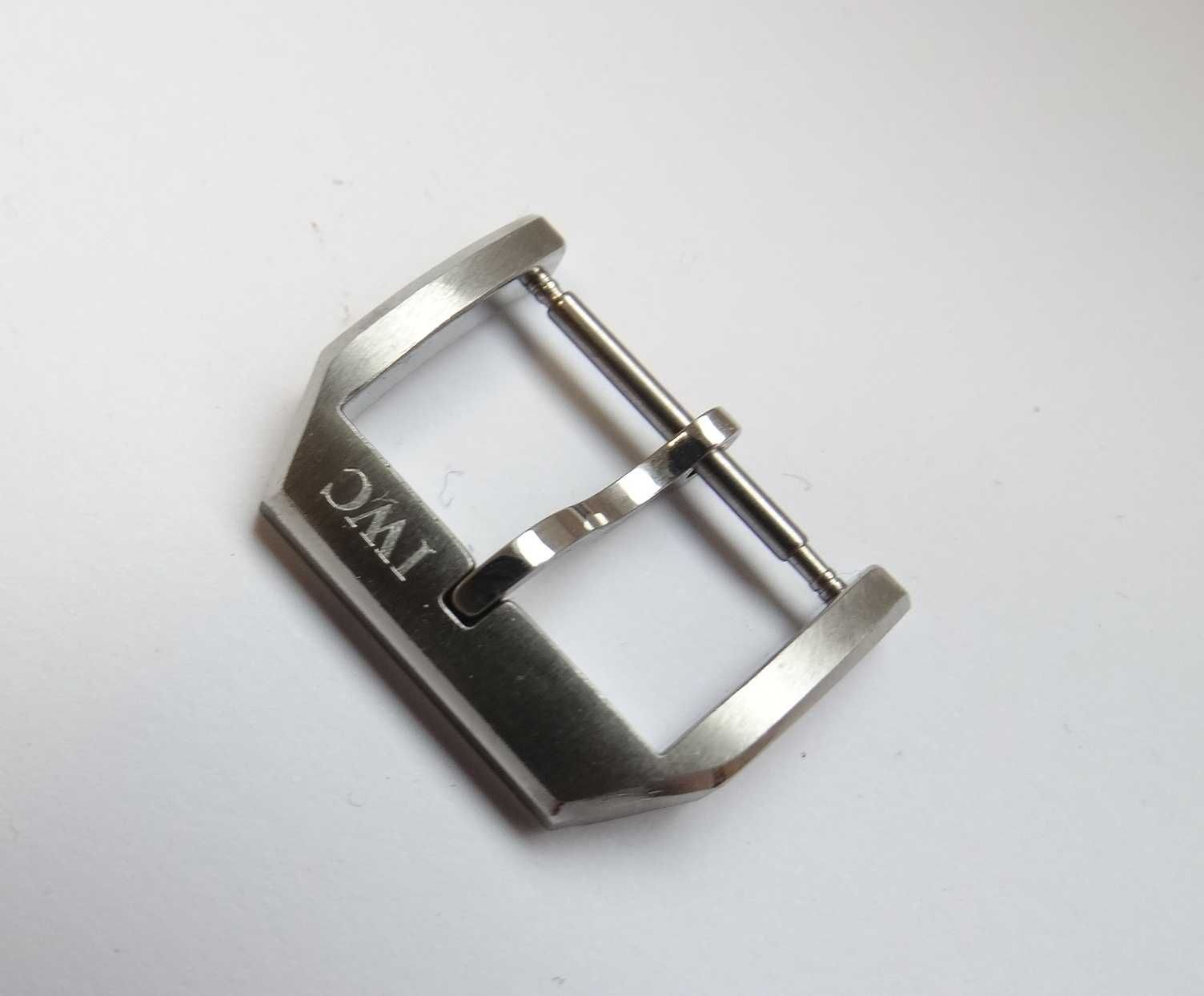 Klamra zapięcie 18mm 20mm do zegarka IWC Schauffhausen stal INOX