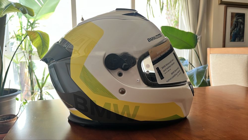 Capacete BMW Street X Comp Neon