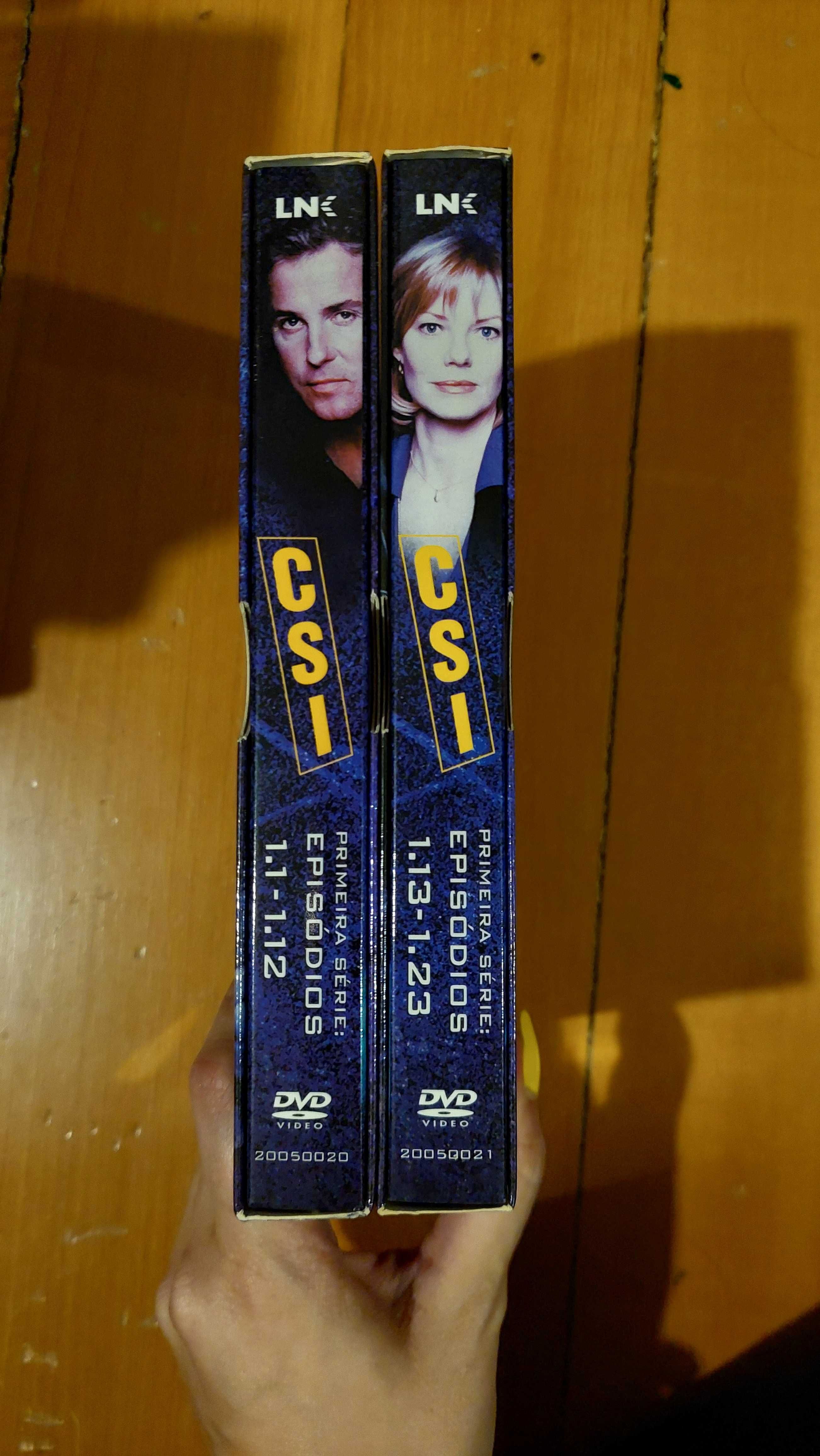 Dvd's CSI - temporada 1