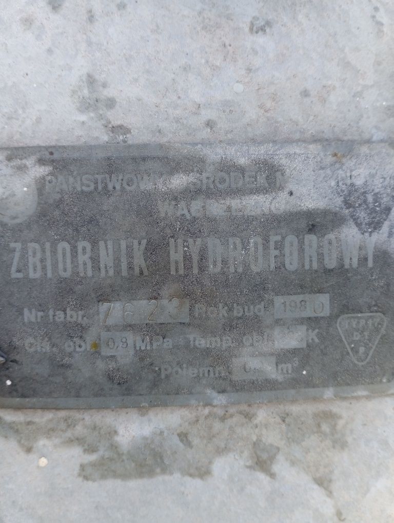 Sprzedam zbiornik hydroforowy 200 litrów