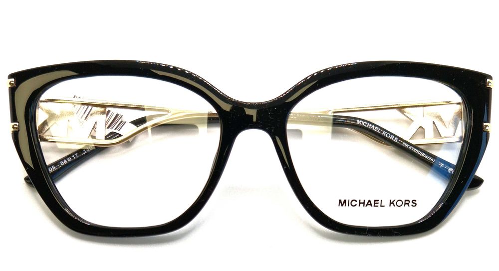 Okulary korekcyjne Michael Kors MK 4140U BIERZO Czarne Damskie