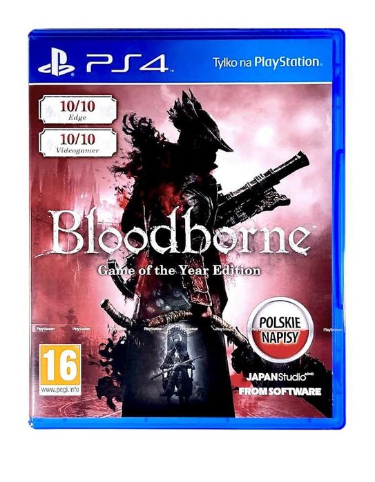 Bloodborne GOTY Edycja Game of the Year / Gra PS4 / Perfect Blue / Wwa
