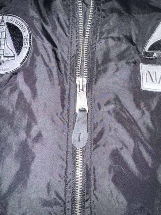 Бомбер Alpha Industries MA-1 NASA Space shuttle ARES edition