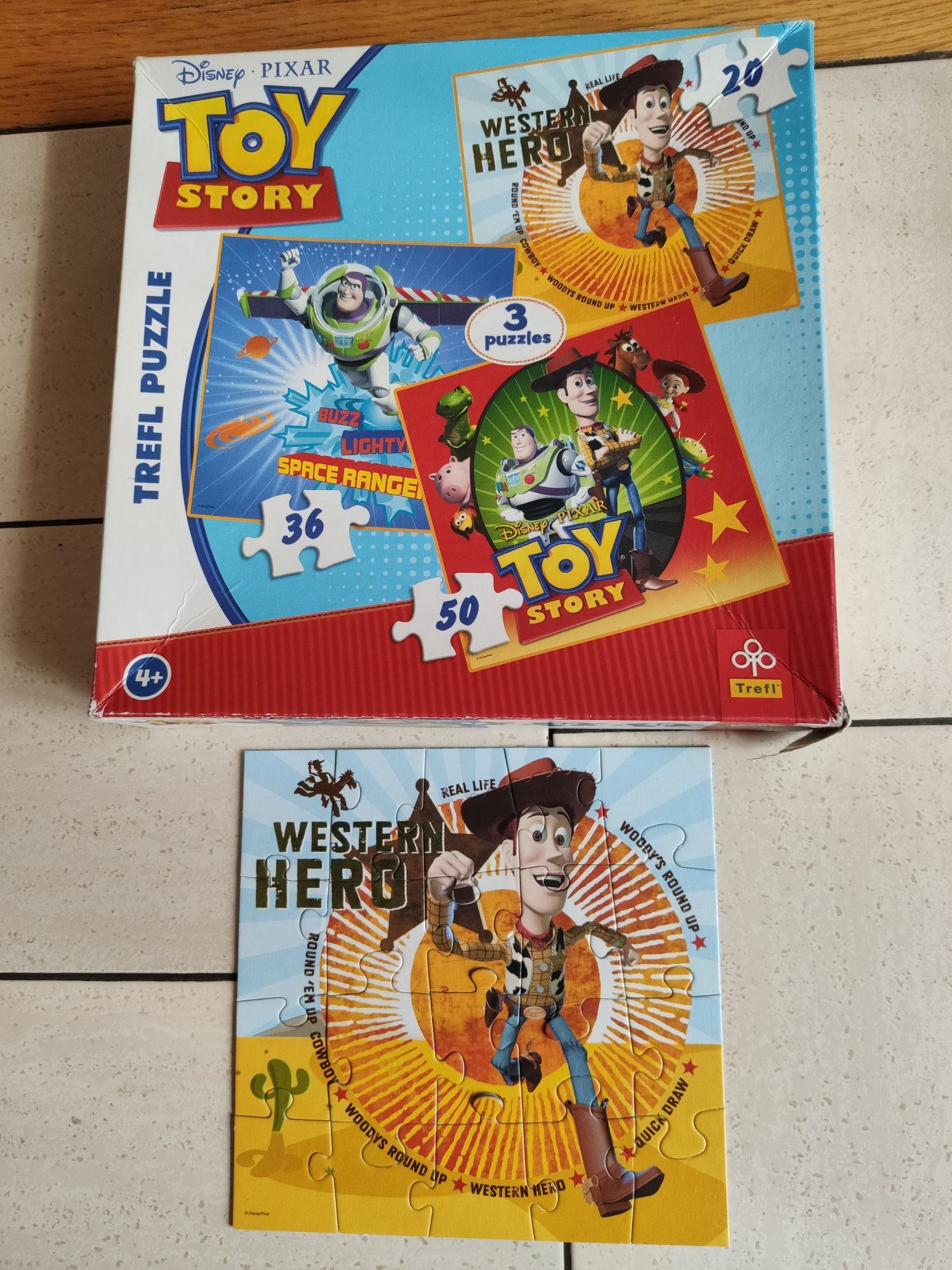 Toy Story Puzzle 3x1