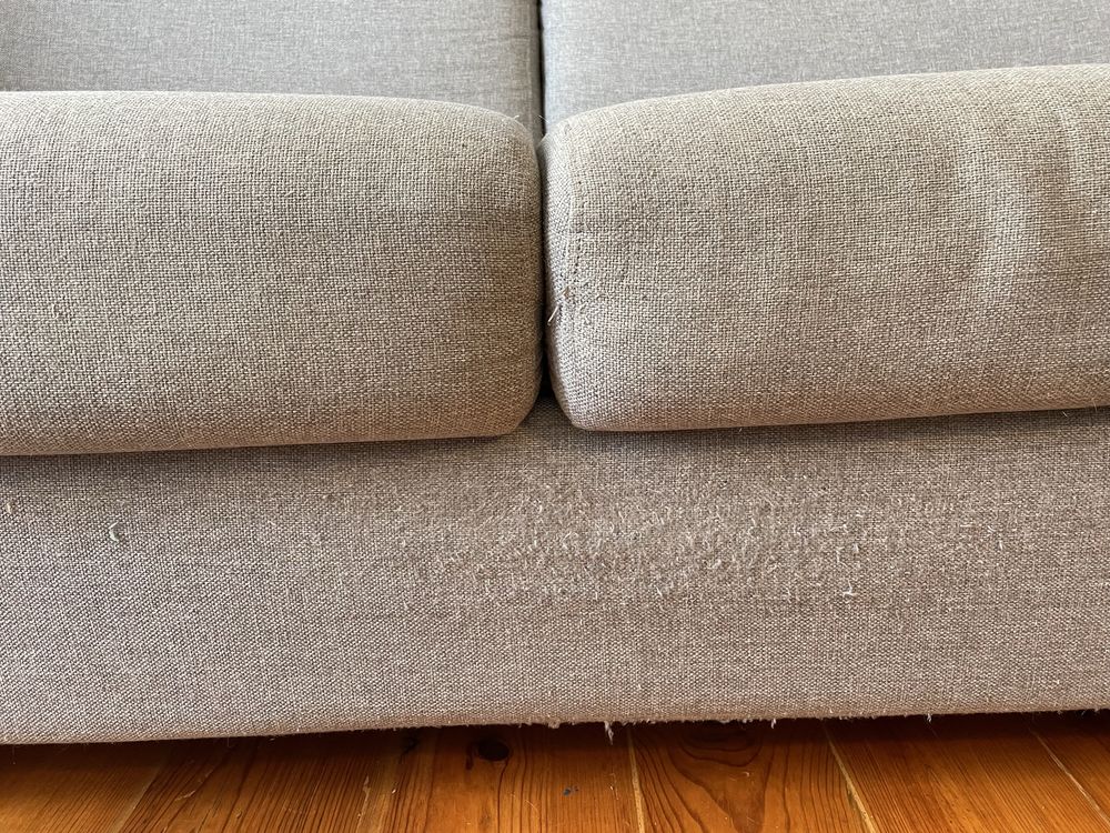 Sofa Habitat cinzento claro