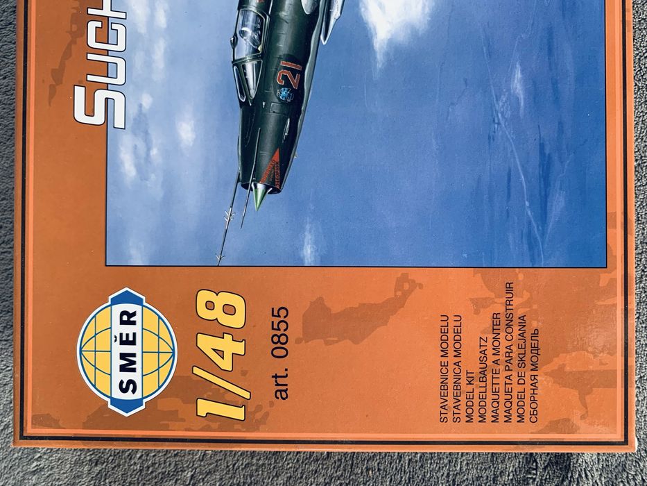 Samolot Suchoj Su-17/22 M3 model do sklejania Smer 0855