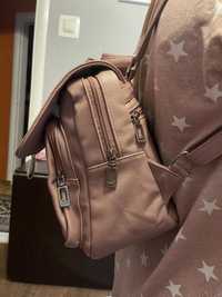 Рюкзак-сумка рожевого кольору
