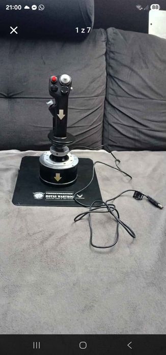 Joystick Thrustmaster HOTAS Warthog FLight Stick do PC Przewodowy