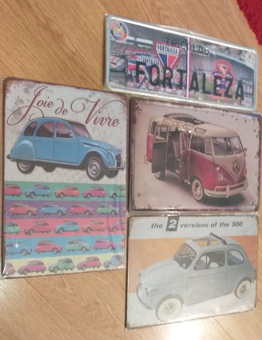 Chapas decoração metal