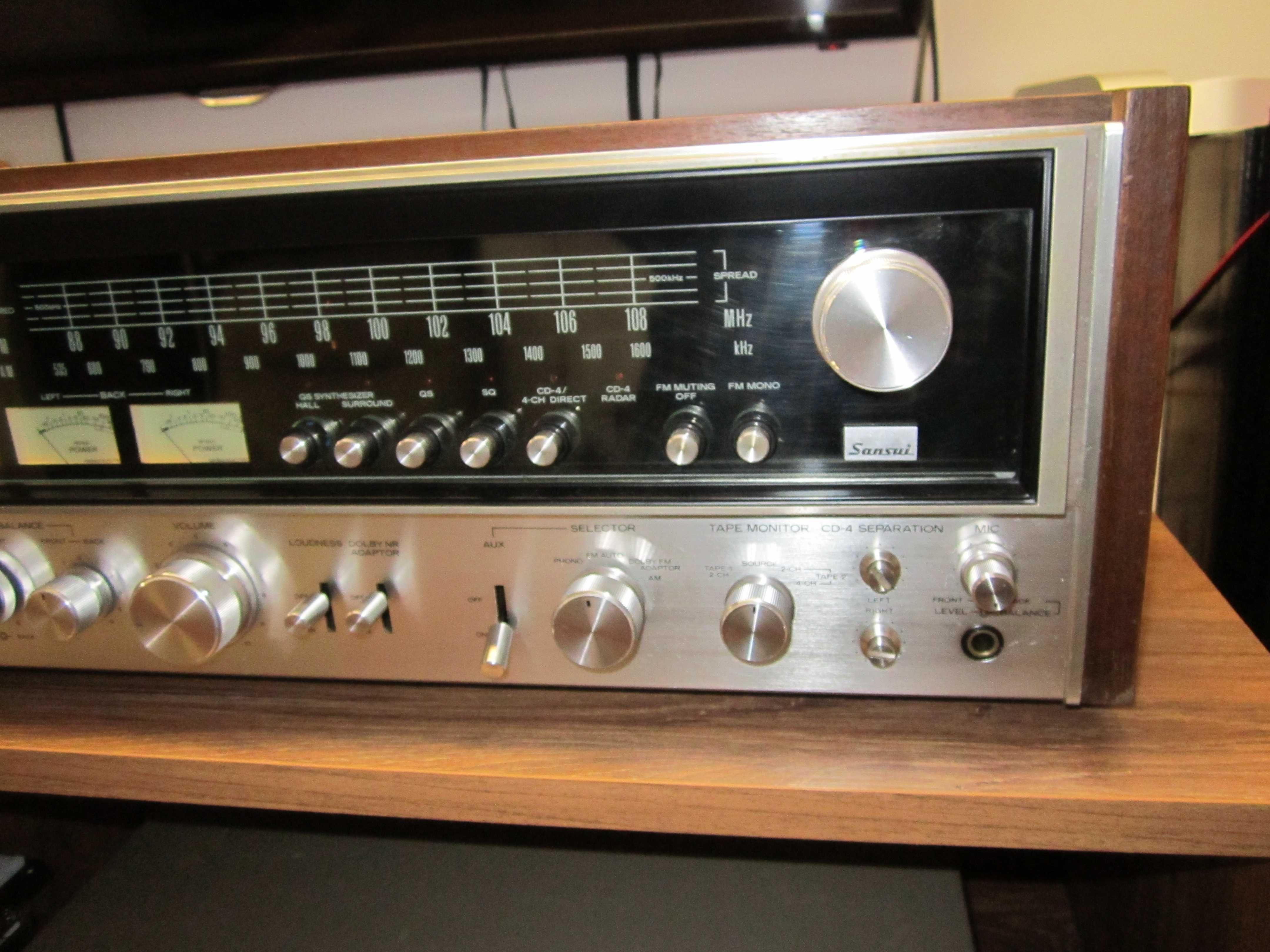 SANSUI QRX 8001 amplituner Quadro vintage