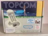 telefon bezprzewodowy Topcom Butler 4012USB VoIP