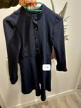Elegancka sukienka granatowa r 146