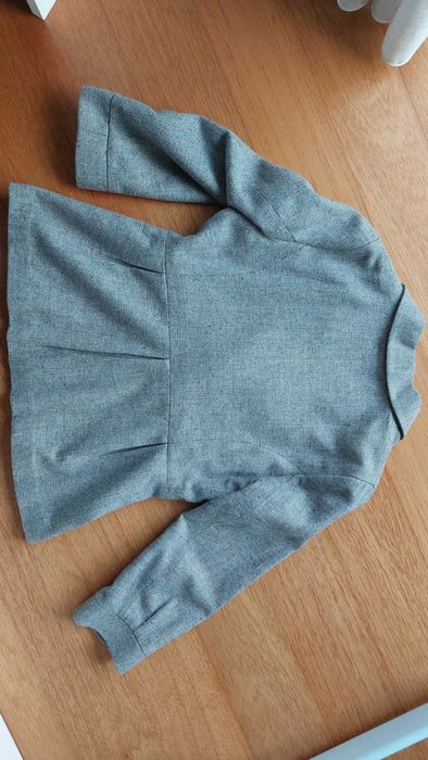 Casaco elegante de manga 3/4