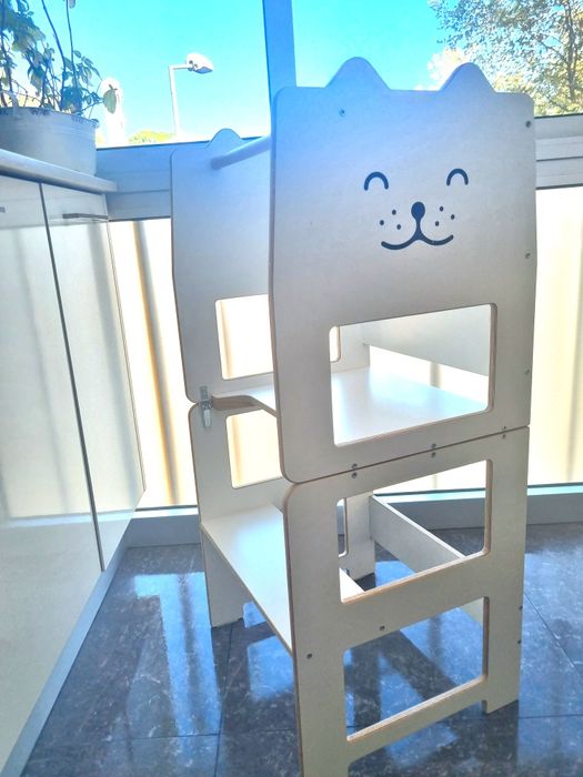 Torre de aprendizagem montessori 3em1