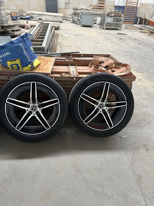4 Jantes 19” Mercedes AMG com pneus