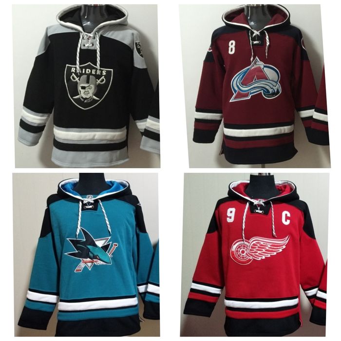 Худі NFL NHL San Jose Sharks Raiders