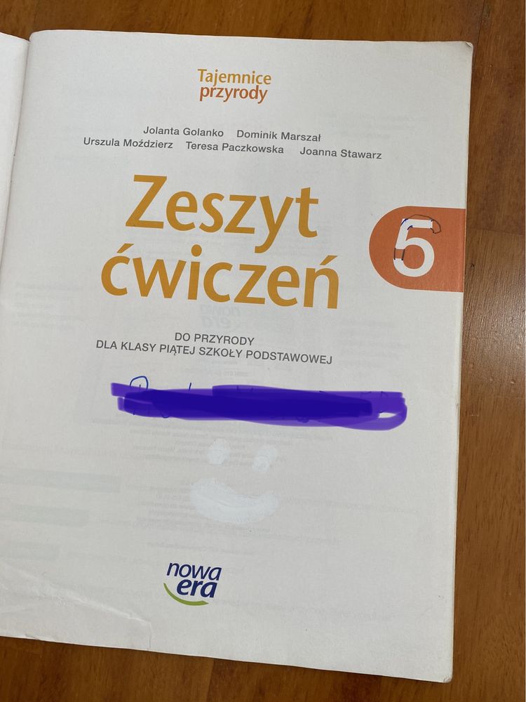 Zeszyt ćwiczeń 5 tajemnice przyrody nowa era