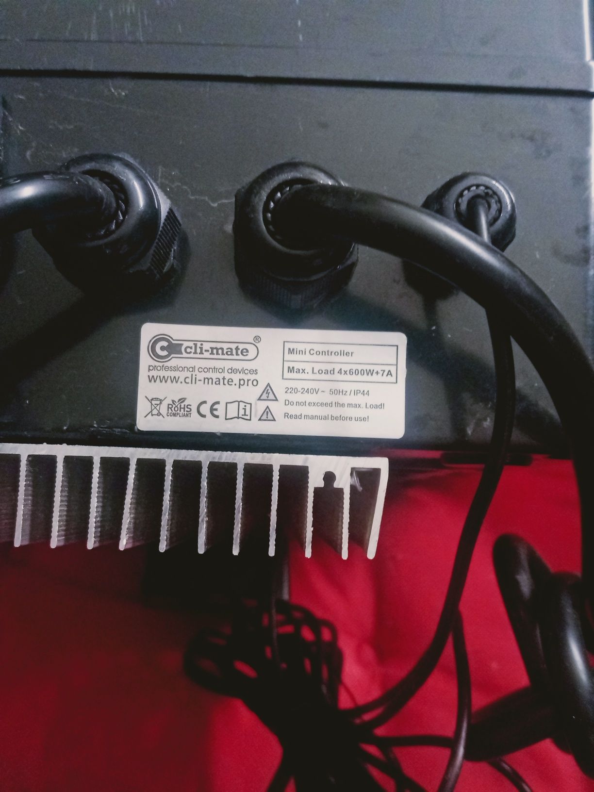 Cli-mate mini kontroler 4 x 600 w 7 a m