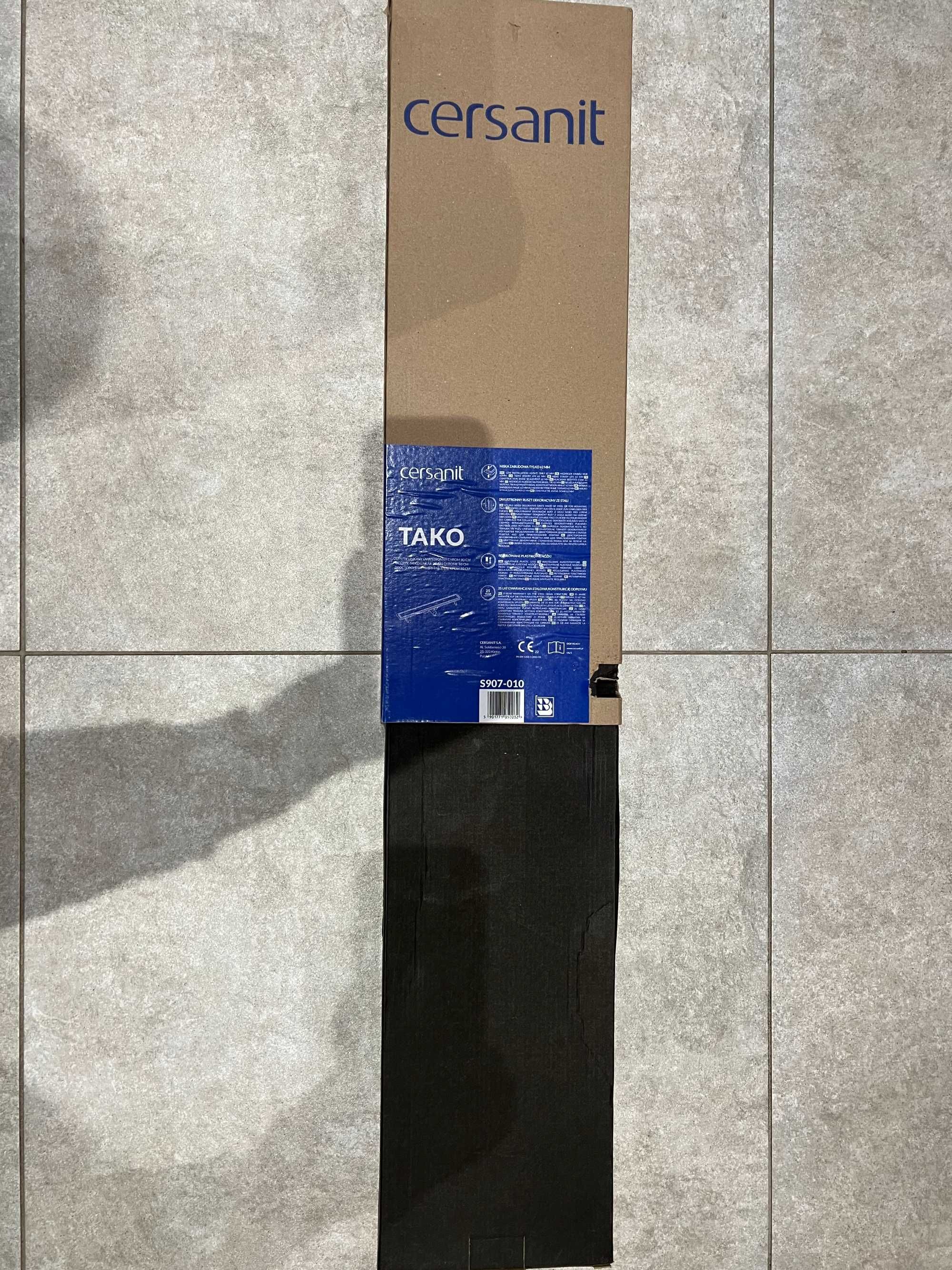 Odpływ liniowy z rusztem dwustronnym 80cm CERSANIT