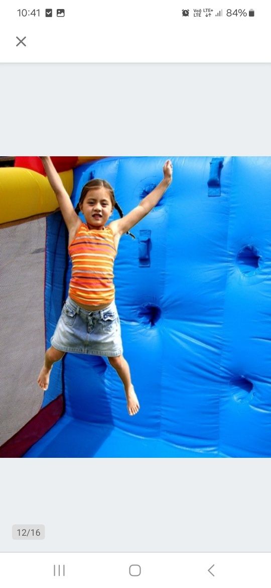 Dmuchaniec zjeżdżalnia trampolina