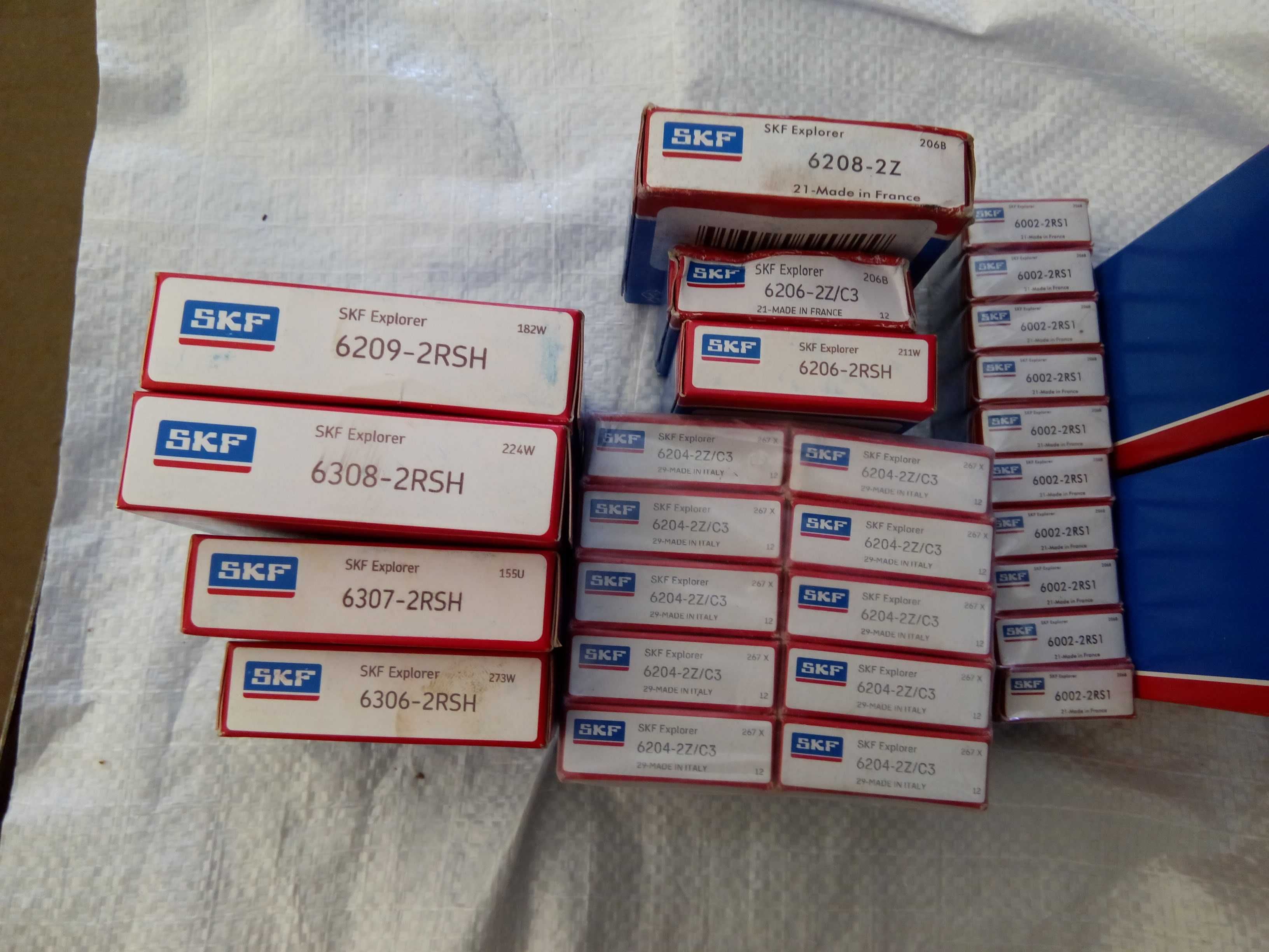 Подшипник SKF-6201,6202,6203,6205.6206,6208.6210.6305,6306,6307,6308,