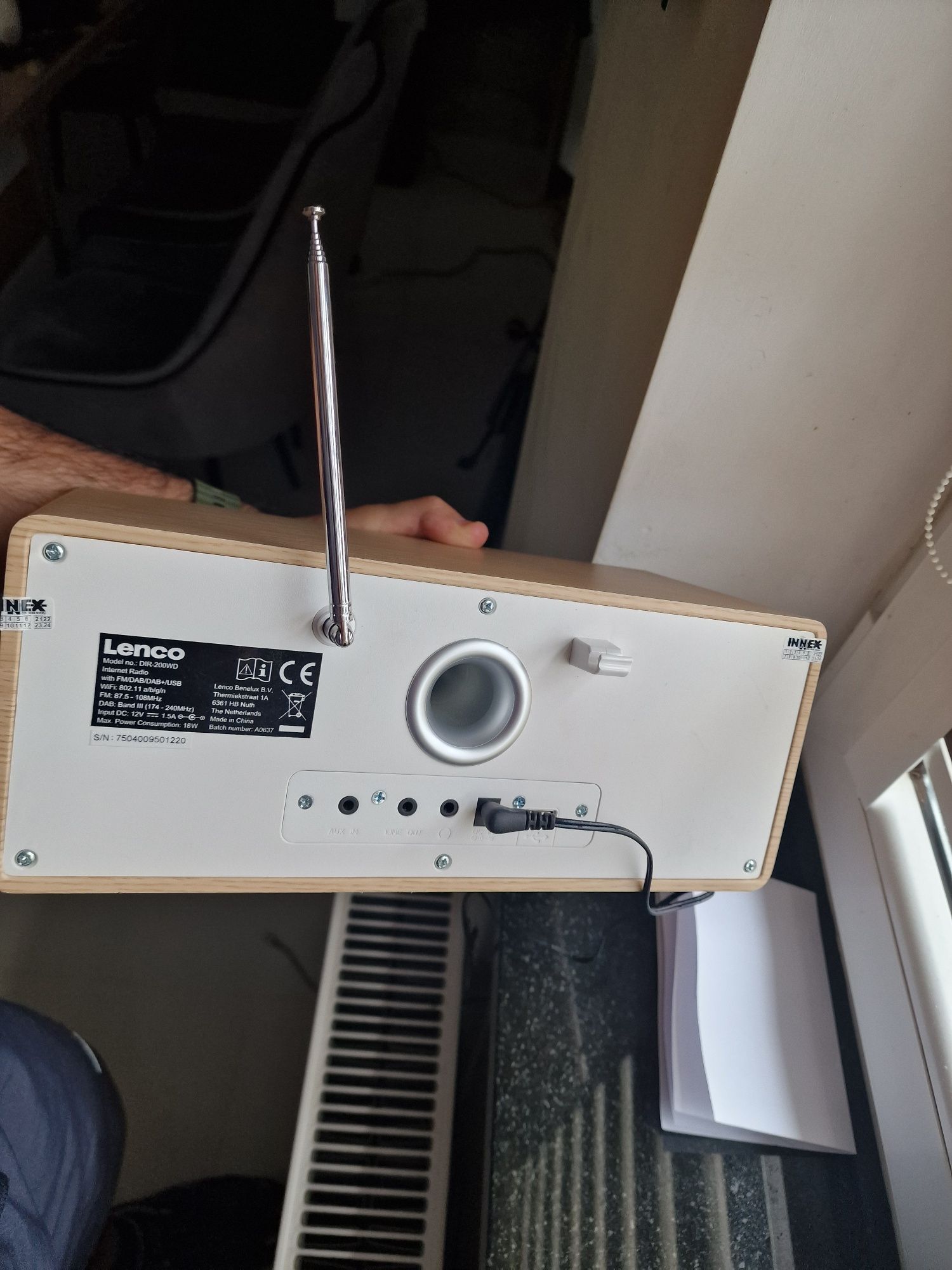 Radio Lenco DIR-200