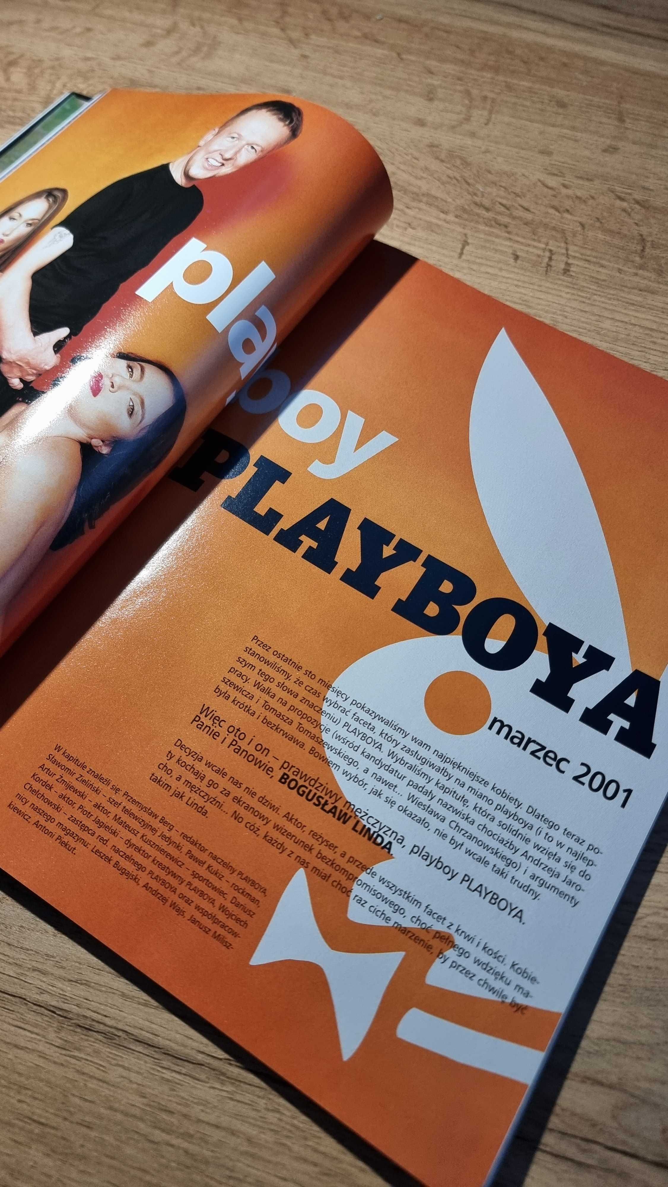 Playboy 2001 - Horodyńska, Paskuda, Łukomska, Bogusław Linda