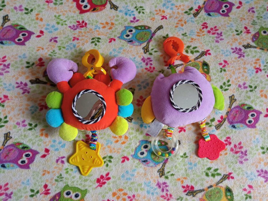 Підвіски краб прорізувач та сова