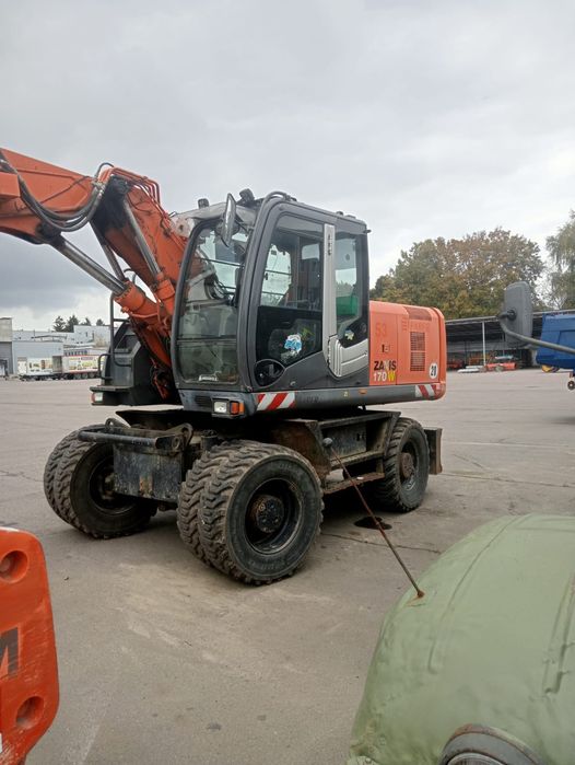 Колісний екскаватор hitachi zx170w-3