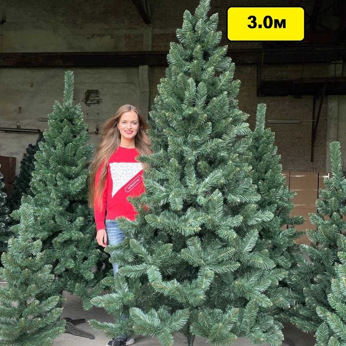 ‼️ Ялинка новорічна зелена пишна. Елка искусственная. Ель. Дропшипинг