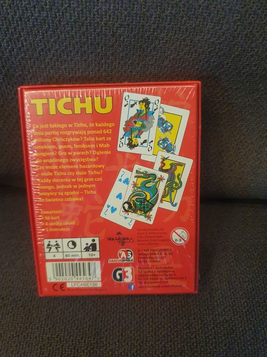 Tichu - gra karciana (nowa, folia)
