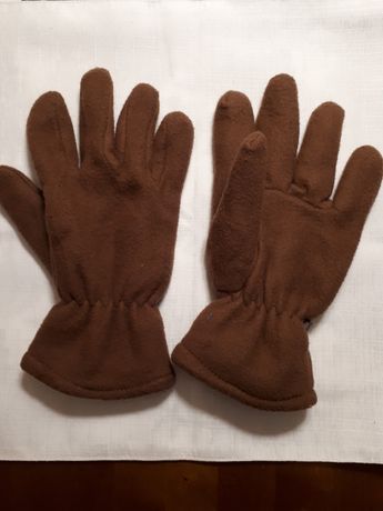 Ciepłe polarowe rękawiczki  12-14 lat
