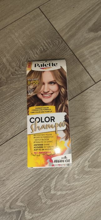 Palette Szampon Koloryzujący Farba do Włosów 321 (8-00) Średni Blond