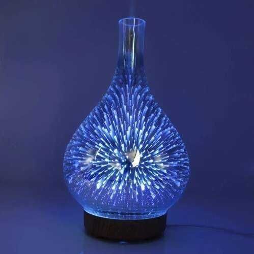 Аромадифузор-зволожувач повітря Аромо яскрава  RGB-підсвітка 100мл