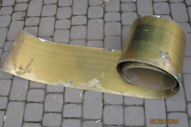 Blacha mosiężna 6,2 kg