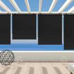 ролета RED DECO Універсальна рулонна штора HOUSTON Grey  120 x 225