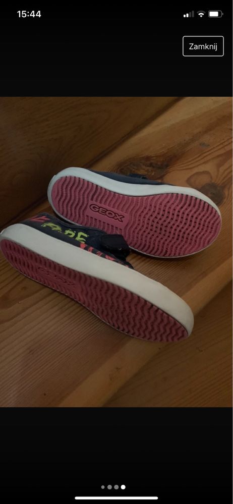 Buty tenisówki Geox 27