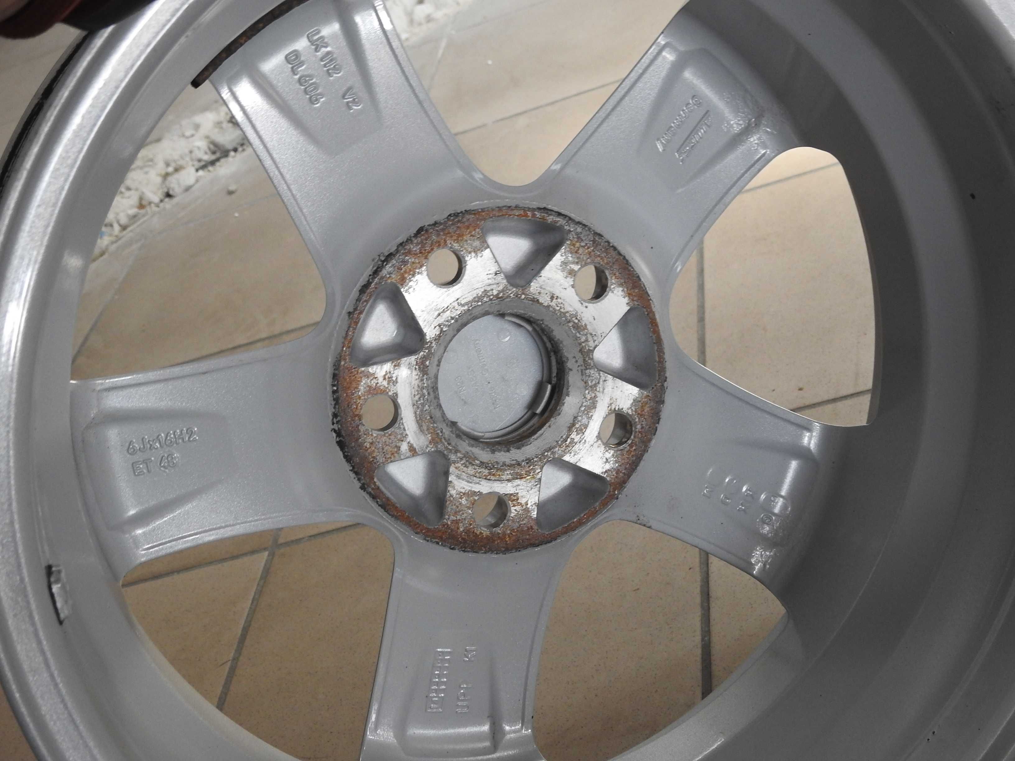 4xAlufelgi 16 5x112 6J 4T48 Piasta 57,1mm ALUTEC Germany Super Stan