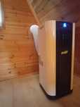 Przenośny klimatyzator z funkcją grzania, 3,5kw super stan.
