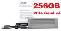 Dysk Zewnętrzny Przenośny SSD LEXAR USB-C NVMe SSD PCIe Gen4 x4 256GB
