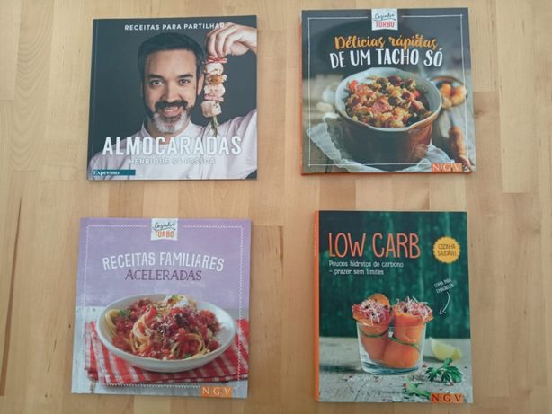 Livros Culinária variados