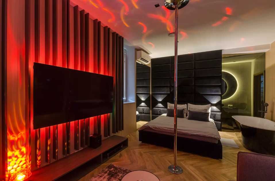 Prywatne Mieszkanie z Jacuzzi i Rurą do Tańca na wyłączność w centrum!