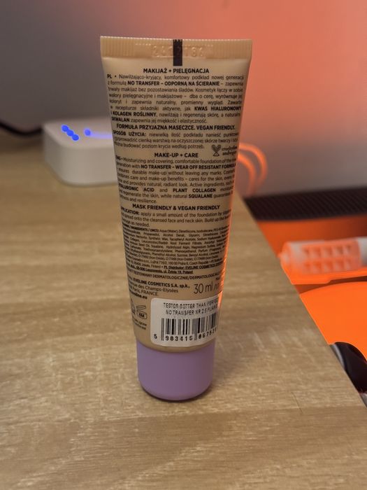 Eveline podkład fluid Better than Perfect Almond Beige 2.5 Warm