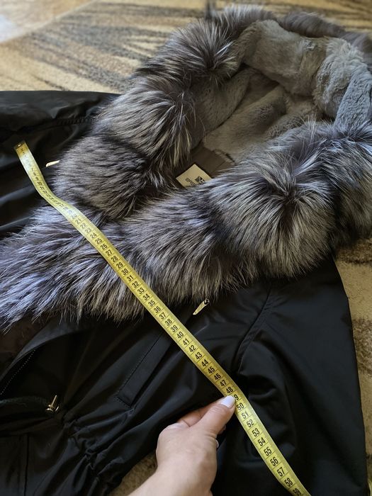 Парка с чернобуркой р S-M