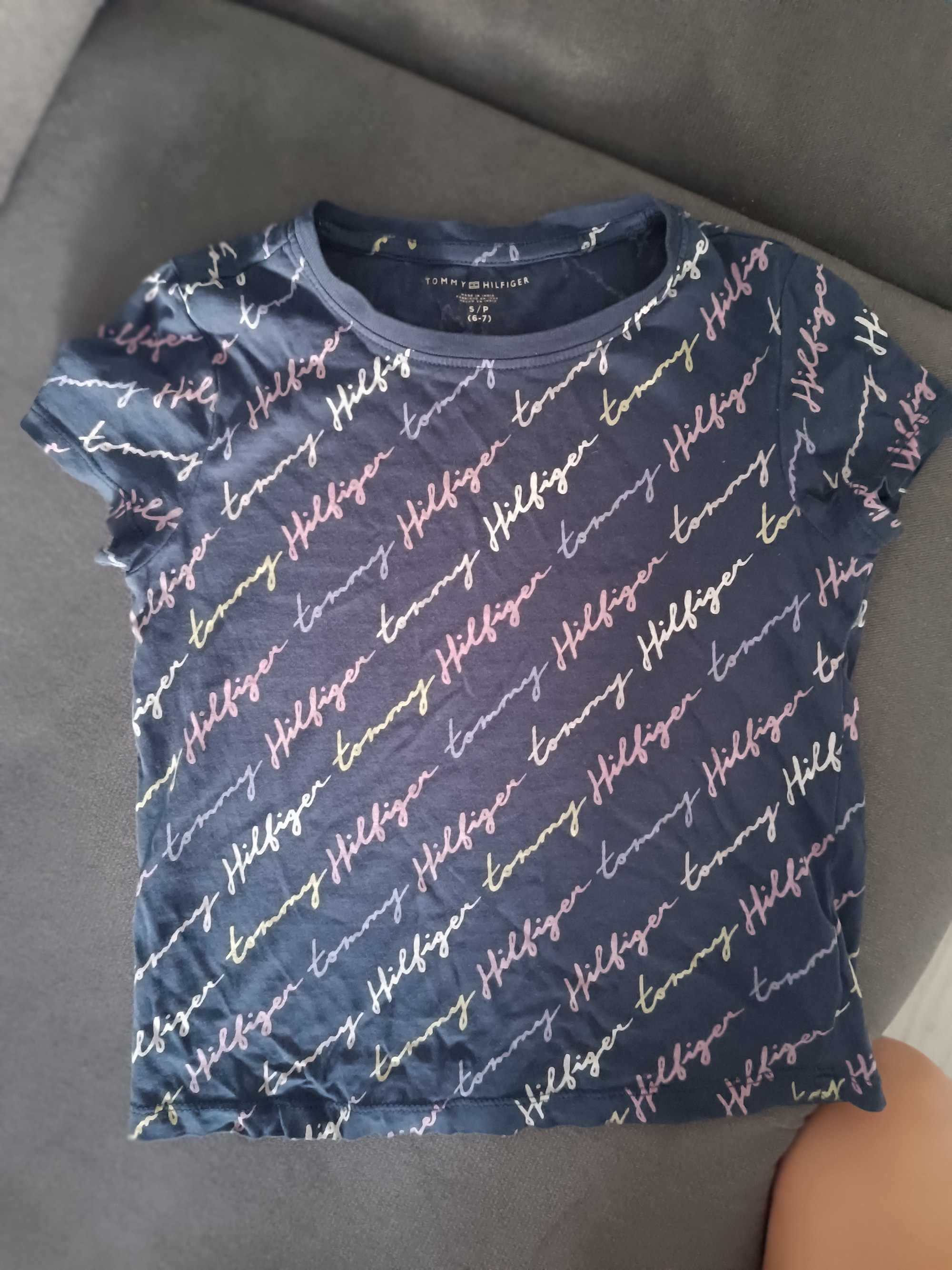 Bluzka t-shirt dla dziewczynki Tommy Hilfiger